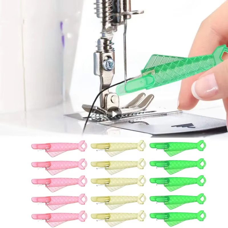 Needle Threader Tool - 1/10/20pcs 자동 바늘 스레더 DIY 도구