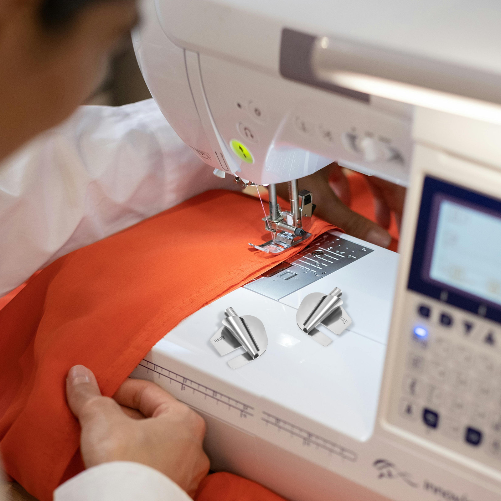 1세트 재봉틀 롤드 헴 프레서 풋 키트 스테인리스 스틸 - Sewing Roll 리뷰 및 가격