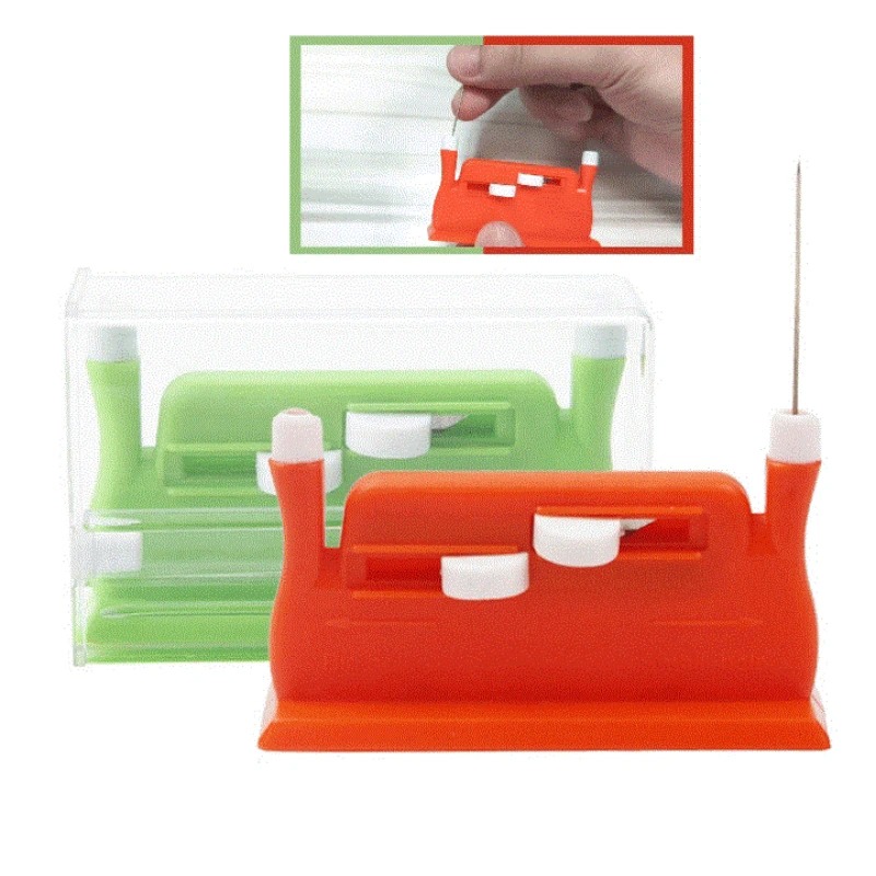 재봉틀 실끼우기 기계 바늘 삽입 도구 자동 더블 헤드  - Needle Threader Tool 리뷰 및 가격