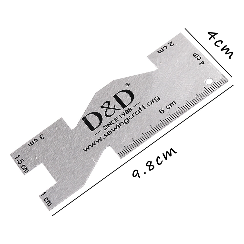 금속 측정 게이지 퀼팅 눈금자, 고품질 손 바느질 템플 - Sewing Gauge Ruler 리뷰 및 가격