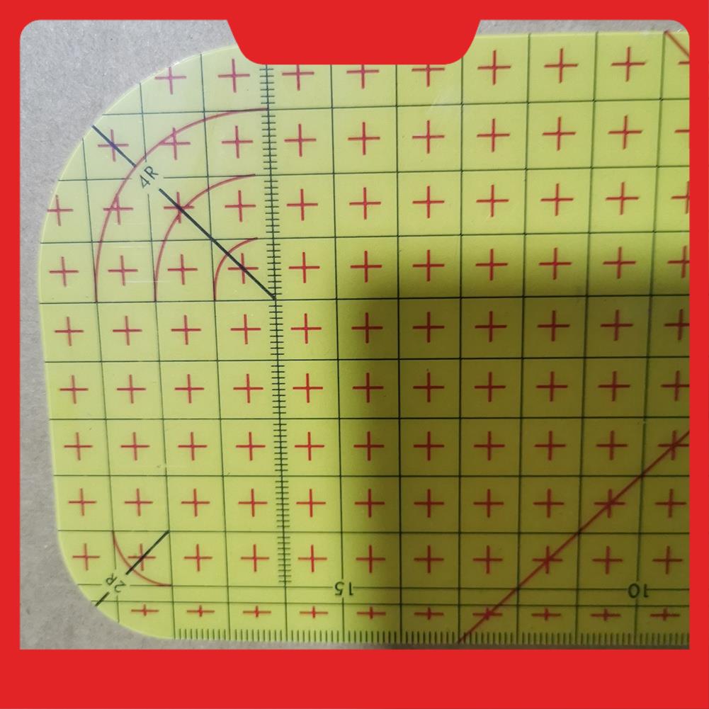 6 조각 퀼팅 눈금자 다림질 눈금자 사각형 아크릴 퀼팅 - Quilting Ruler Square 리뷰 및 가격