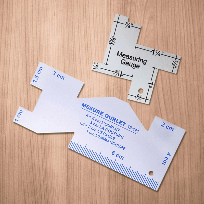 정밀 심리스 측정 게이지 금속 퀼팅 재단자재 룰러 템플 - Sewing Gauge Ruler 리뷰 및 가격
