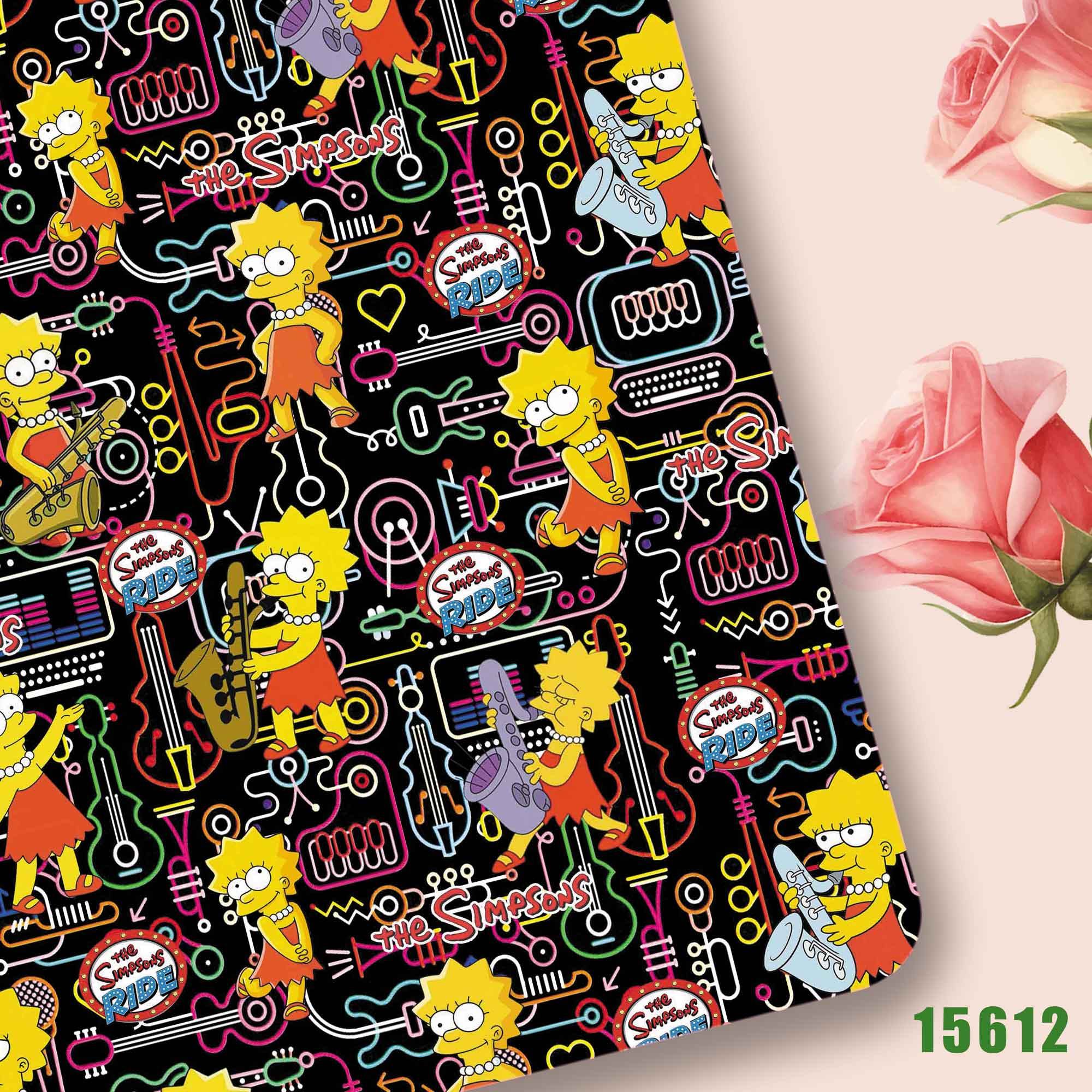 만화 THE SIMPSONS 폴리에스터/100Cotto - Sewing Production 리뷰 및 가격
