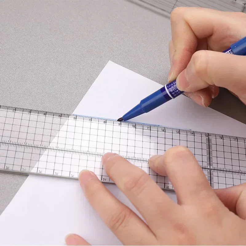 1/2pcs 15cm 퀼트 패치 워크 눈금자 패브릭 천 - Sewing Gauge Ruler 리뷰 및 가격