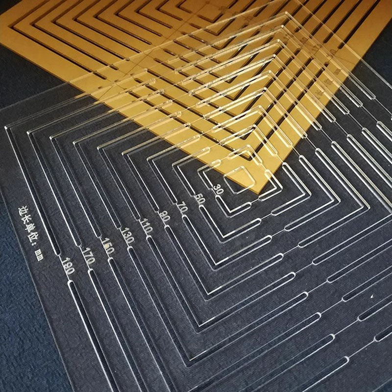 사각형 모양 아크릴 눈금자 자수 키트 패치 워크 핸드  - Quilting Ruler Square 리뷰 및 가격
