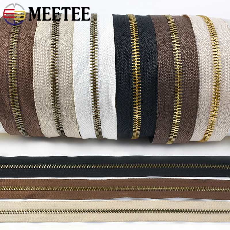 Meetee 금속 지퍼 테이프 골드 치아 장식 지퍼 수 - Textile And Sewing Supply 리뷰 및 가격