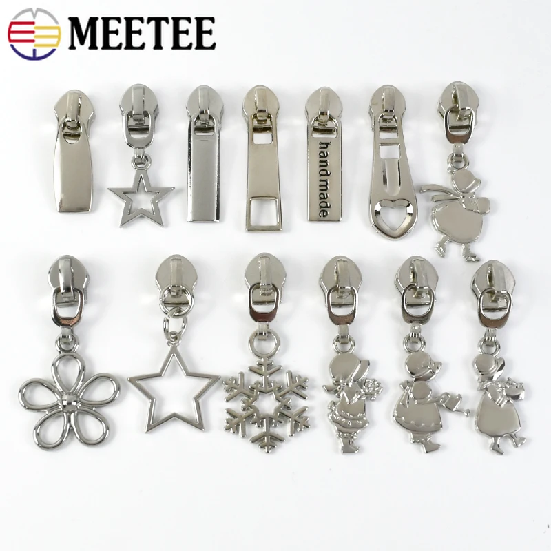 금속 지퍼 슬라이더 5 #   5-20Pcs 실버 나일 - Textile And Sewing Supply 리뷰 및 가격